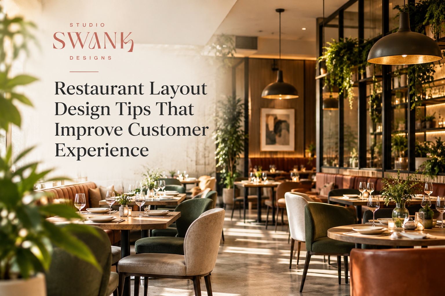 Restaurant Layout Design Tips That Improve Customer Experience